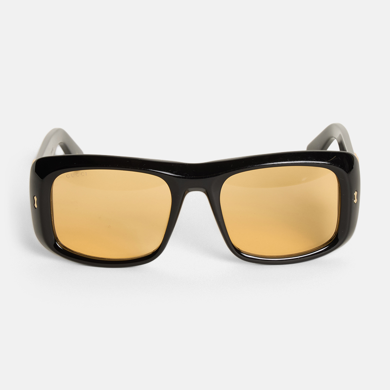 Superfleamarket_Emilio_Sakraya_sunglasses_Gucci_black_yellow_glasses_gold_details_shop(1)