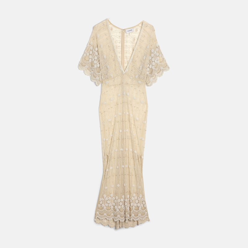 GANNI SHEER GOWN