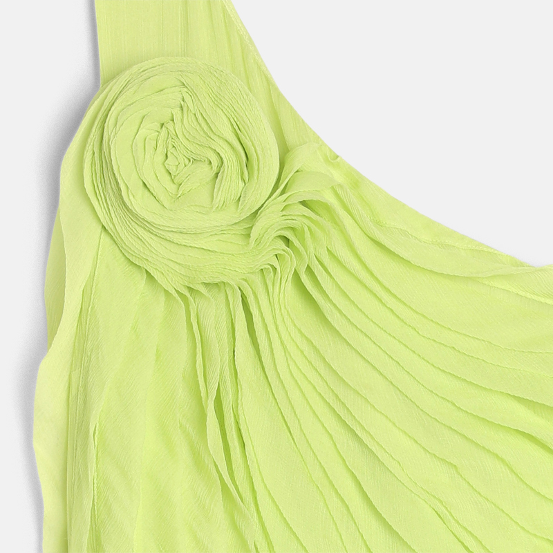 Superfleamarket_Toni_Garrn_clothes_Halston_dress_mini_flower_rose_yellow_green_shop(3).jpg